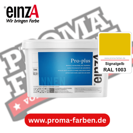 einzA Pro-plus kaufen bei Proma Farben RAL 1003 Signalgelb