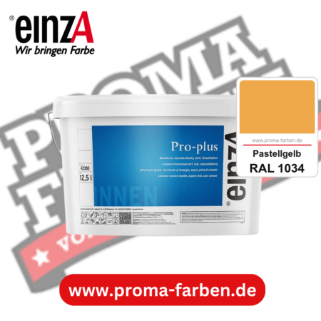 einzA Pro-plus kaufen bei Proma Farben RAL 1034 Pastellgelb