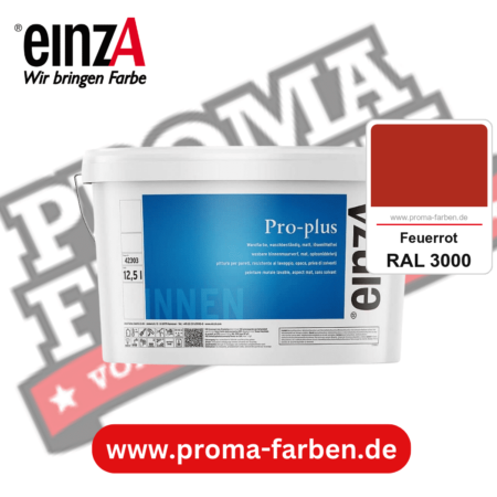 einzA Pro-plus kaufen bei Proma Farben RAL 3000 Feuerrot