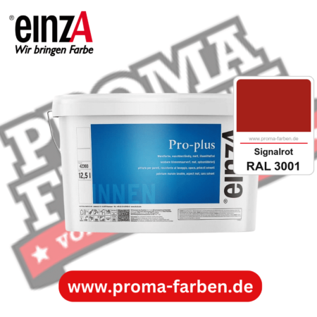 einzA Pro-plus kaufen bei Proma Farben RAL 3001 Signalrot