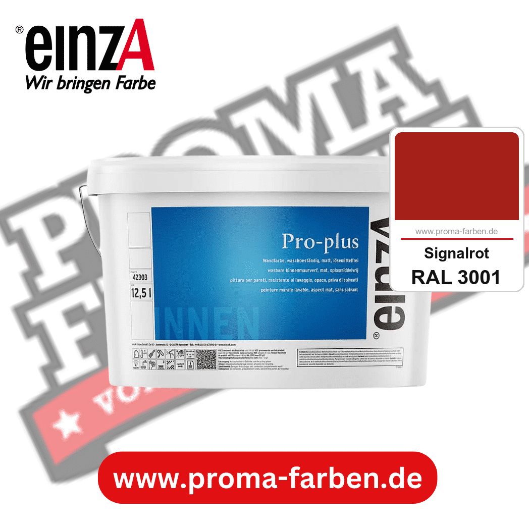 einzA Pro-plus kaufen bei Proma Farben RAL 3001 Signalrot