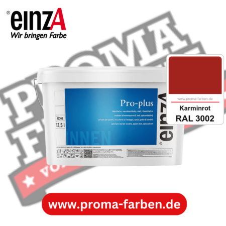 einzA Pro-plus kaufen bei Proma Farben RAL 3002 Karminrot