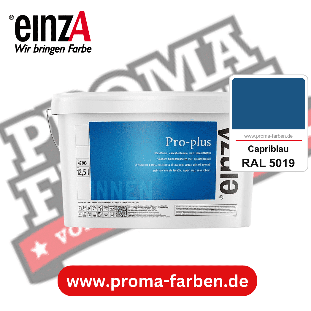 einzA Pro-plus kaufen bei Proma Farben RAL 5019 Capriblau
