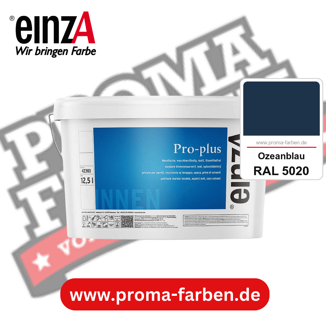 einzA Pro-plus kaufen bei Proma Farben RAL 5020 Ozeanblau