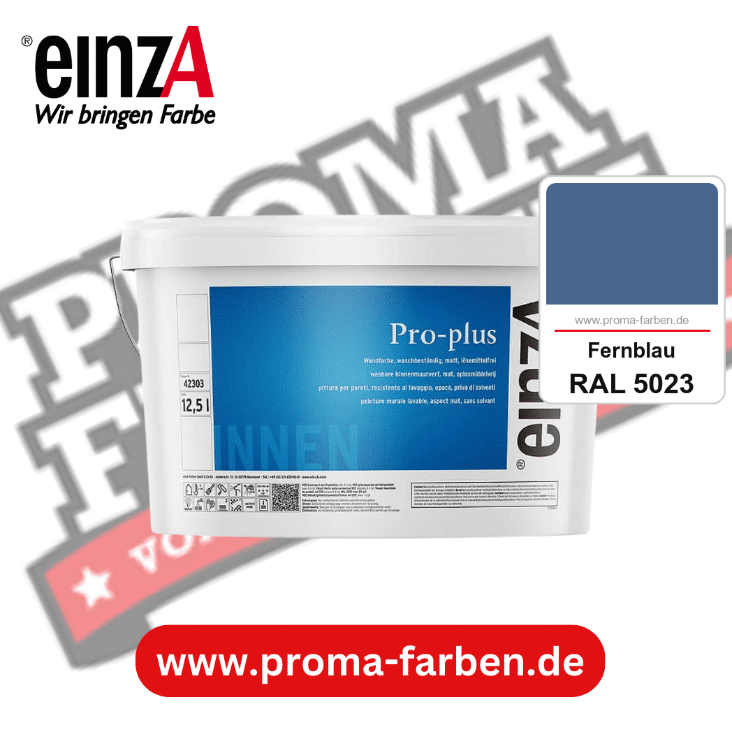 einzA Pro-plus kaufen bei Proma Farben RAL 5023 Fernblau
