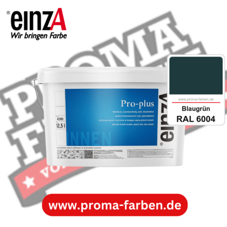 einzA Pro-plus kaufen bei Proma Farben RAL 6004 Blaugrün