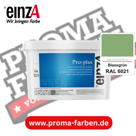 einzA Pro-plus kaufen bei Proma Farben RAL 6021 Blassgrün