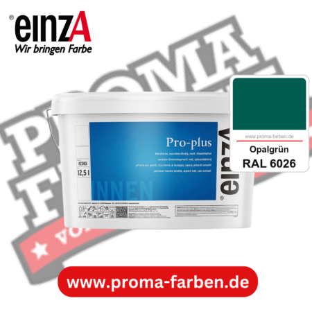 einzA Pro-plus kaufen bei Proma Farben RAL 6026 Opalgrün