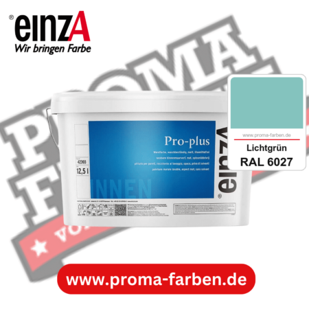 einzA Pro-plus kaufen bei Proma Farben RAL 6027 Lichtgrün