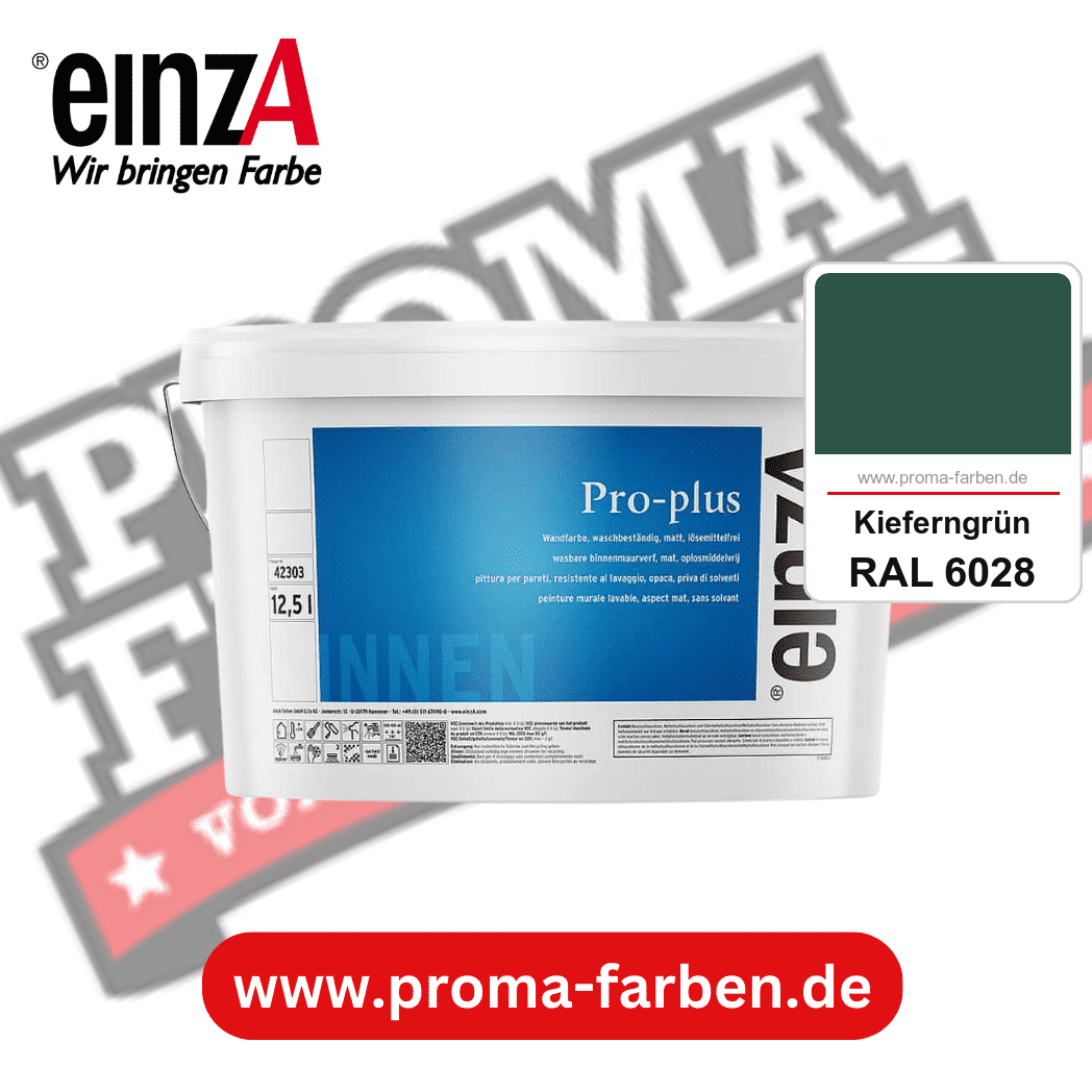 einzA Pro-plus kaufen bei Proma Farben RAL 6028 Kieferngrün