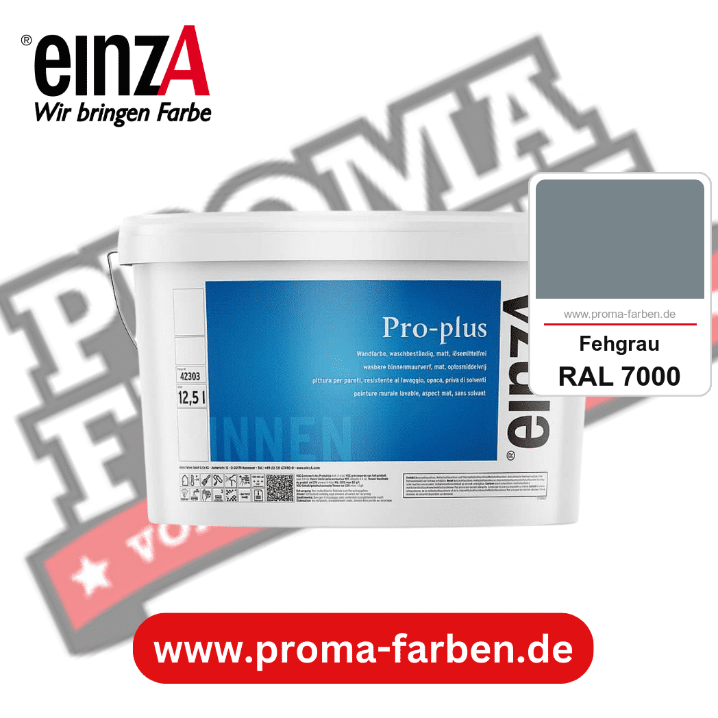 einzA Pro-plus kaufen bei Proma Farben RAL 7000 Fehgrau