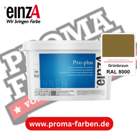 einzA Pro-plus kaufen bei Proma Farben RAL 8000 Grünbraun