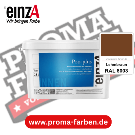 einzA Pro-plus kaufen bei Proma Farben RAL 8003 Lehmbraun