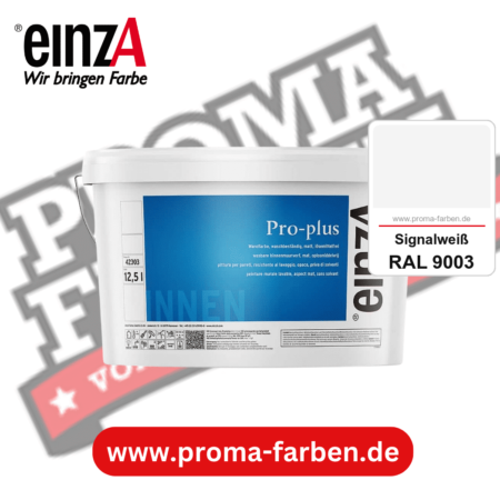 einzA Pro-plus kaufen bei Proma Farben RAL 9003 Signalweiß