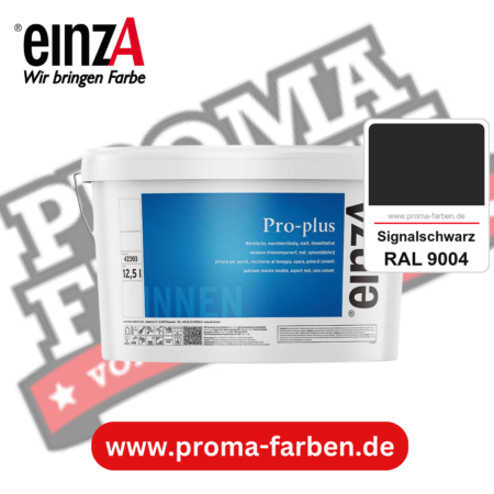 einzA Pro-plus kaufen bei Proma Farben RAL 9004 Signalschwarz