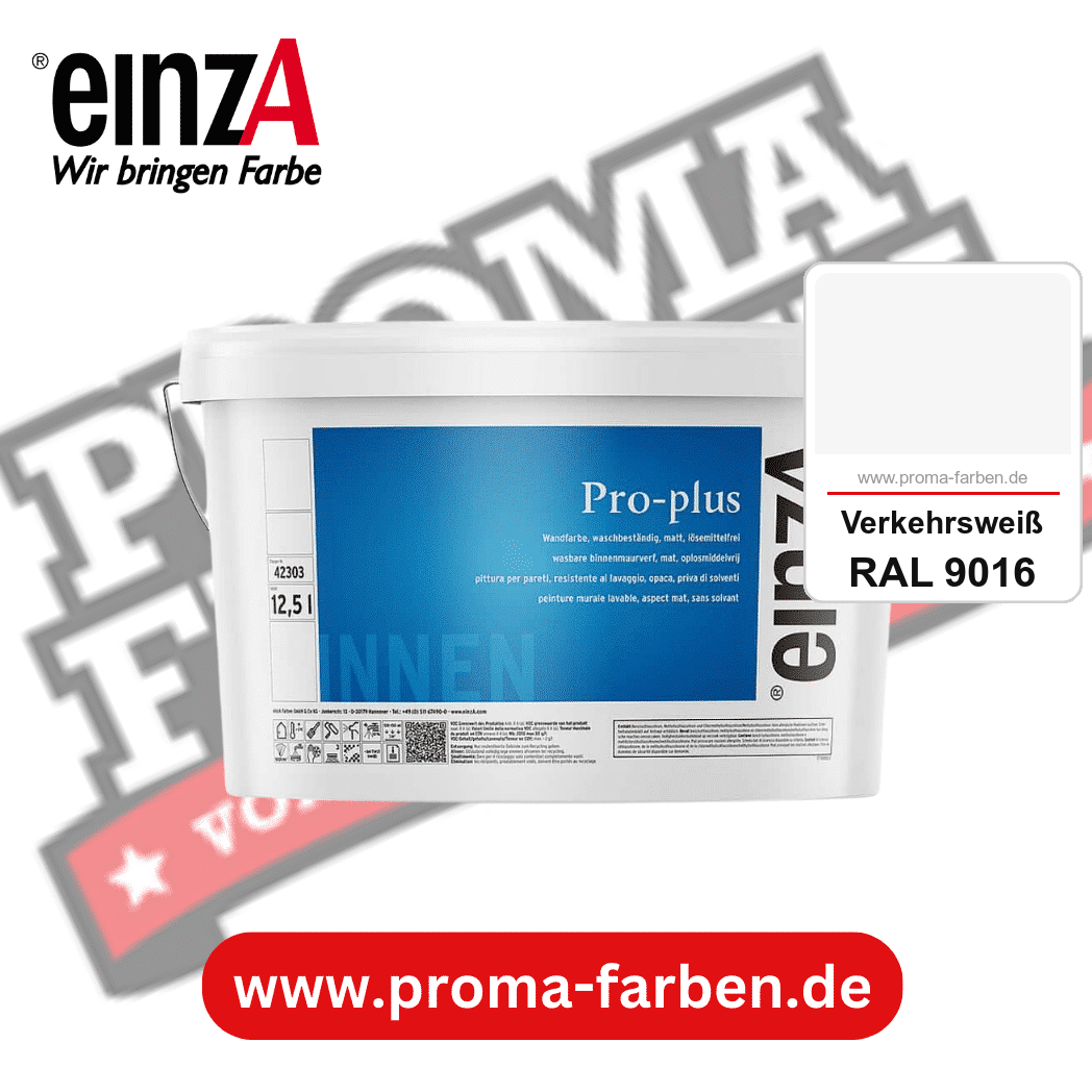 einzA Pro-plus kaufen bei Proma Farben RAL 9016 Verkehrsweiß