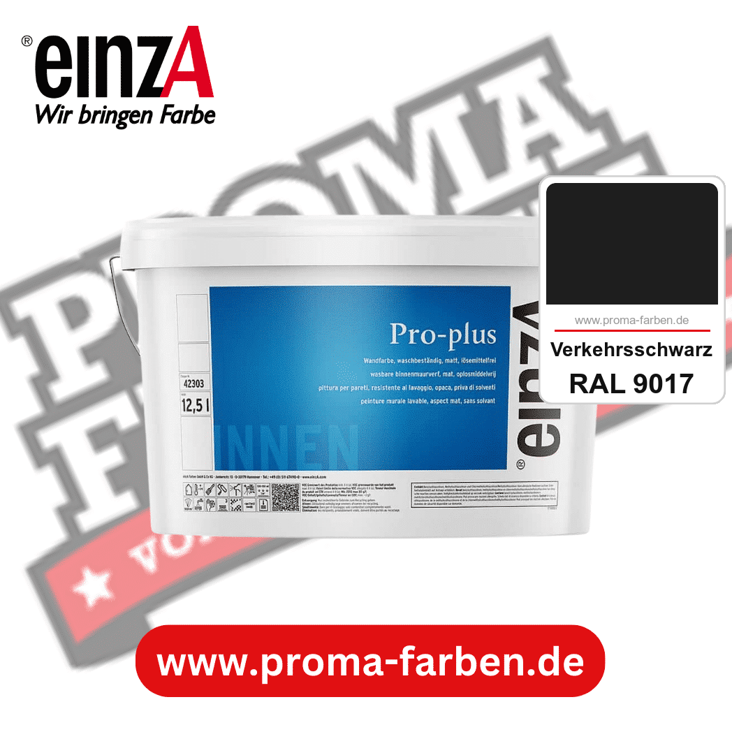 einzA Pro-plus kaufen bei Proma Farben RAL 9017 Verkehrsschwarz