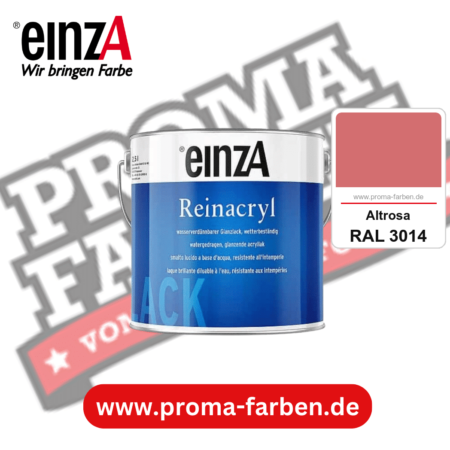 einzA Reinacryl Glanzlack kaufen bei Proma Farben RAL 3014 Altrosa