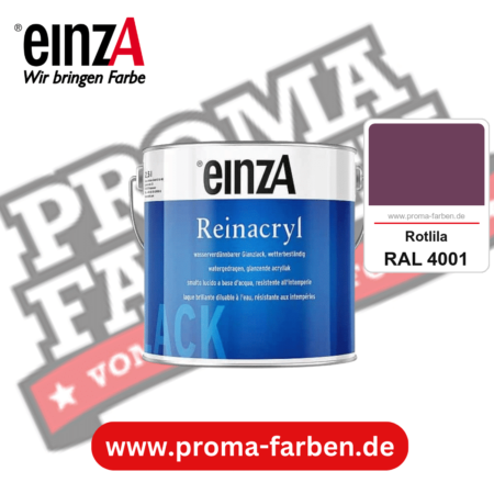 einzA Reinacryl Glanzlack kaufen bei Proma Farben RAL 4001 Rotlila