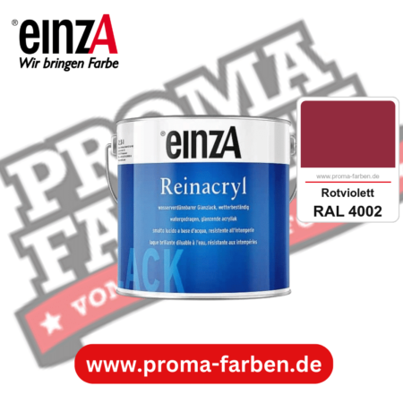 einzA Reinacryl Glanzlack kaufen bei Proma Farben RAL 4002 Rotviolett