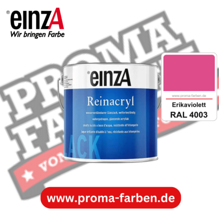 einzA Reinacryl Glanzlack kaufen bei Proma Farben RAL 4003 Erikaviolett