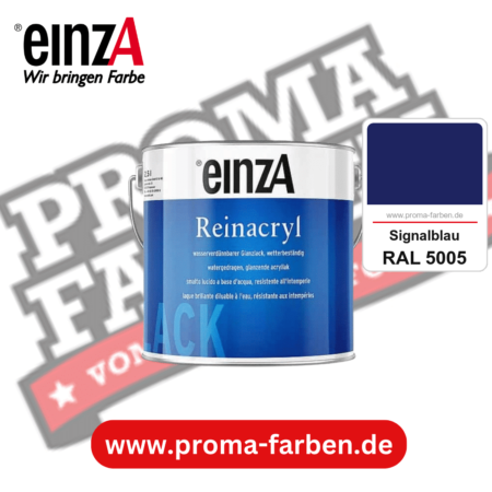 einzA Reinacryl Glanzlack kaufen bei Proma Farben RAL 5005 Signalblau