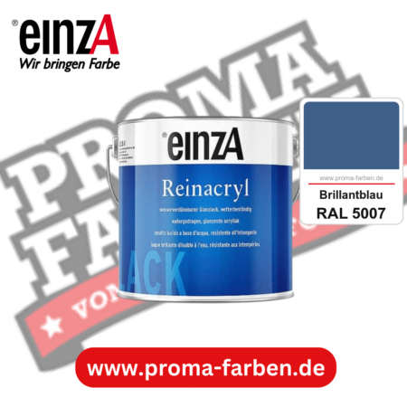 einzA Reinacryl Glanzlack kaufen bei Proma Farben RAL 5007 Brillantblau