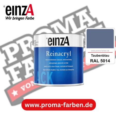 einzA Reinacryl Glanzlack kaufen bei Proma Farben RAL 5014 Taubenblau