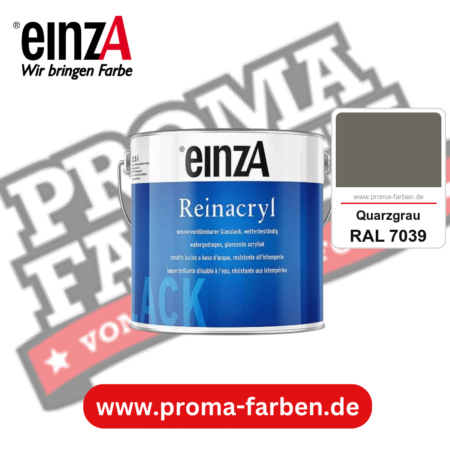 einzA Reinacryl Glanzlack kaufen bei Proma Farben RAL 7039 Quarzgrau