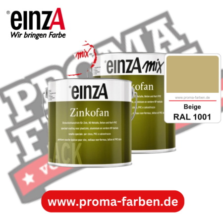 einzA Zinkofan kaufen bei Proma Farben RAL 1001 Beige