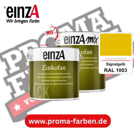 einzA Zinkofan kaufen bei Proma Farben RAL 1003 Signalgelb