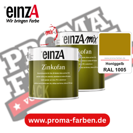 einzA Zinkofan kaufen bei Proma Farben RAL 1005 Honiggelb