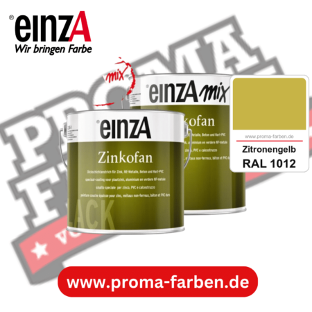 einzA Zinkofan kaufen bei Proma Farben RAL 1012 Zitronengelb