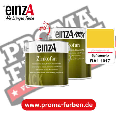 einzA Zinkofan kaufen bei Proma Farben RAL 1017 Safrangelb