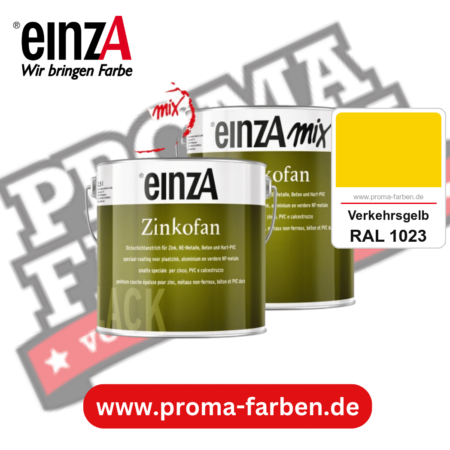 einzA Zinkofan kaufen bei Proma Farben RAL 1023 Verkehrsgelb