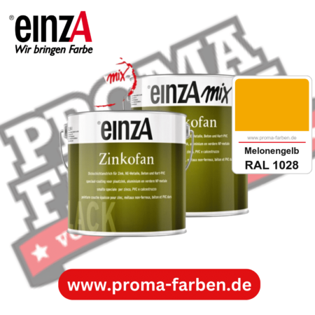 einzA Zinkofan kaufen bei Proma Farben RAL 1028 Melonengelb