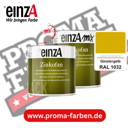 einzA Zinkofan kaufen bei Proma Farben RAL 1032 Ginstergelb