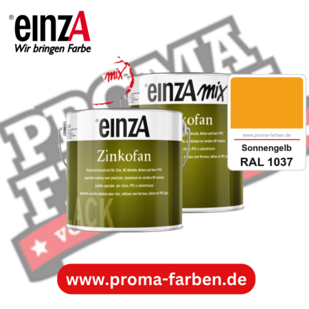 einzA Zinkofan kaufen bei Proma Farben RAL 1037 Sonnengelb
