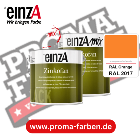 einzA Zinkofan kaufen bei Proma Farben RAL 2017 RAL Orange