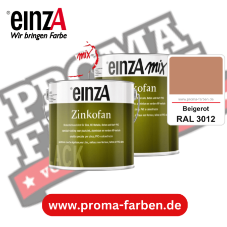 einzA Zinkofan kaufen bei Proma Farben RAL 3012 Beigerot