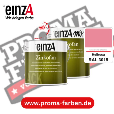 einzA Zinkofan kaufen bei Proma Farben RAL 3015 Hellrosa