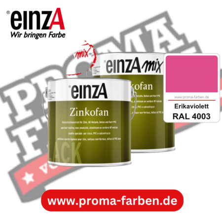 einzA Zinkofan kaufen bei Proma Farben RAL 4003 Erikaviolett