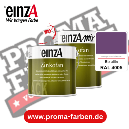 einzA Zinkofan kaufen bei Proma Farben RAL 4005 Blaulila