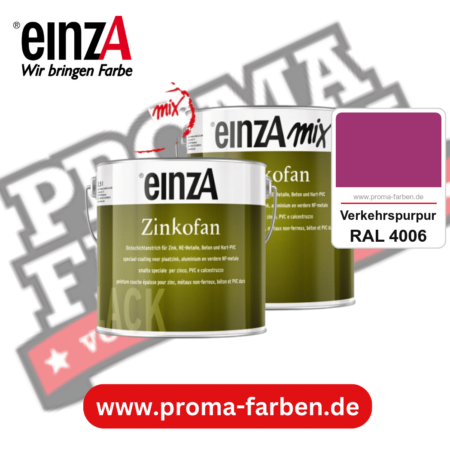 einzA Zinkofan kaufen bei Proma Farben RAL 4006 Verkehrspurpur