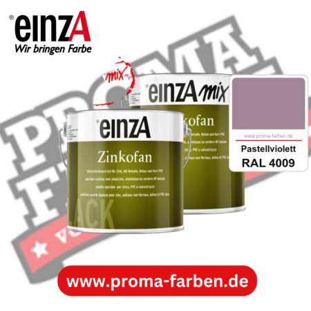 einzA Zinkofan kaufen bei Proma Farben RAL 4009 Pastellviolett