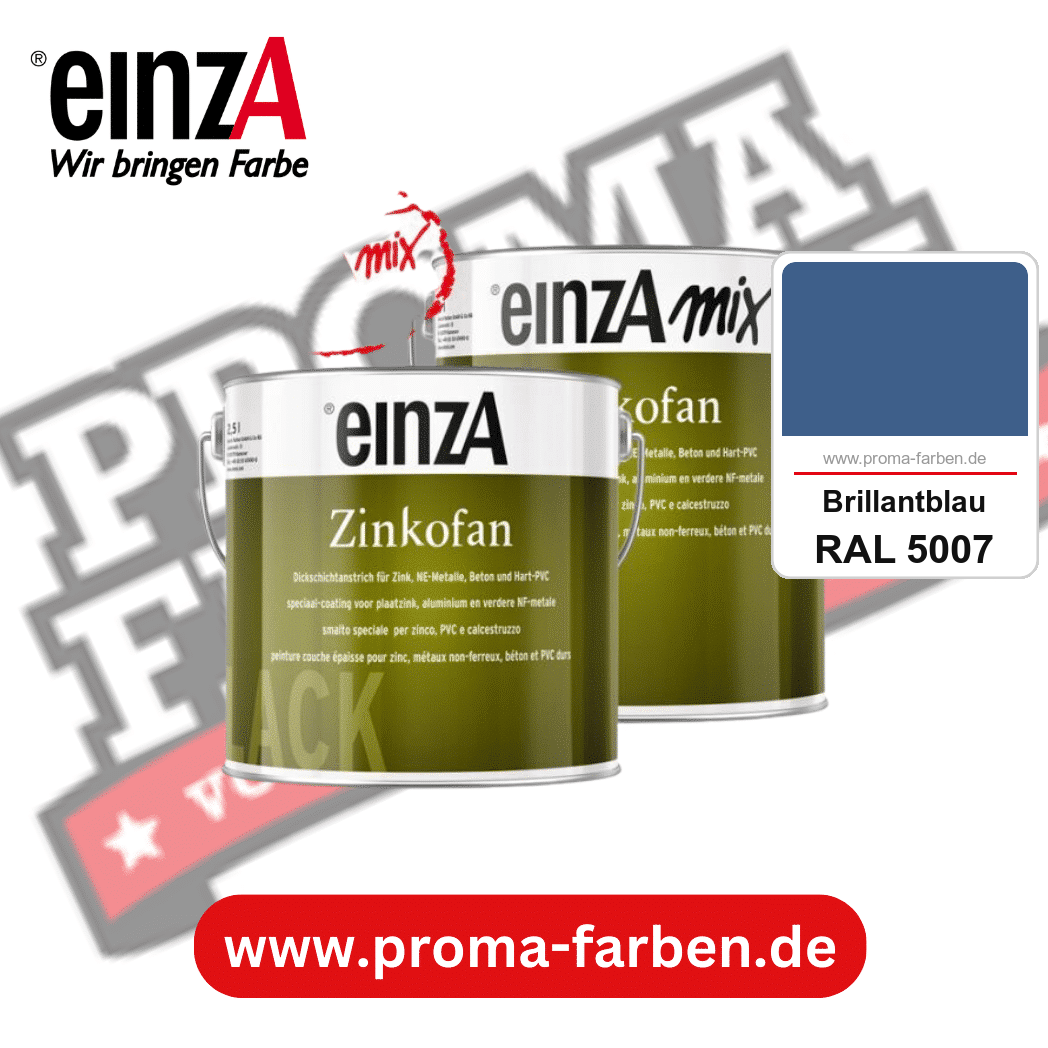 einzA Zinkofan kaufen bei Proma Farben RAL 5007 Brillantblau