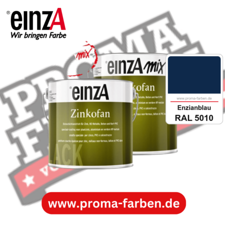 einzA Zinkofan kaufen bei Proma Farben RAL 5010 Enzianblau