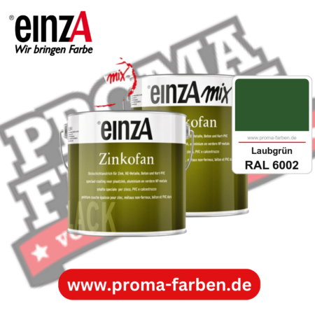 einzA Zinkofan kaufen bei Proma Farben RAL 6002 Laubgrün