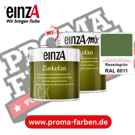 einzA Zinkofan kaufen bei Proma Farben RAL 6011 Resedagrün