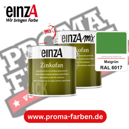 einzA Zinkofan kaufen bei Proma Farben RAL 6017 Maigrün